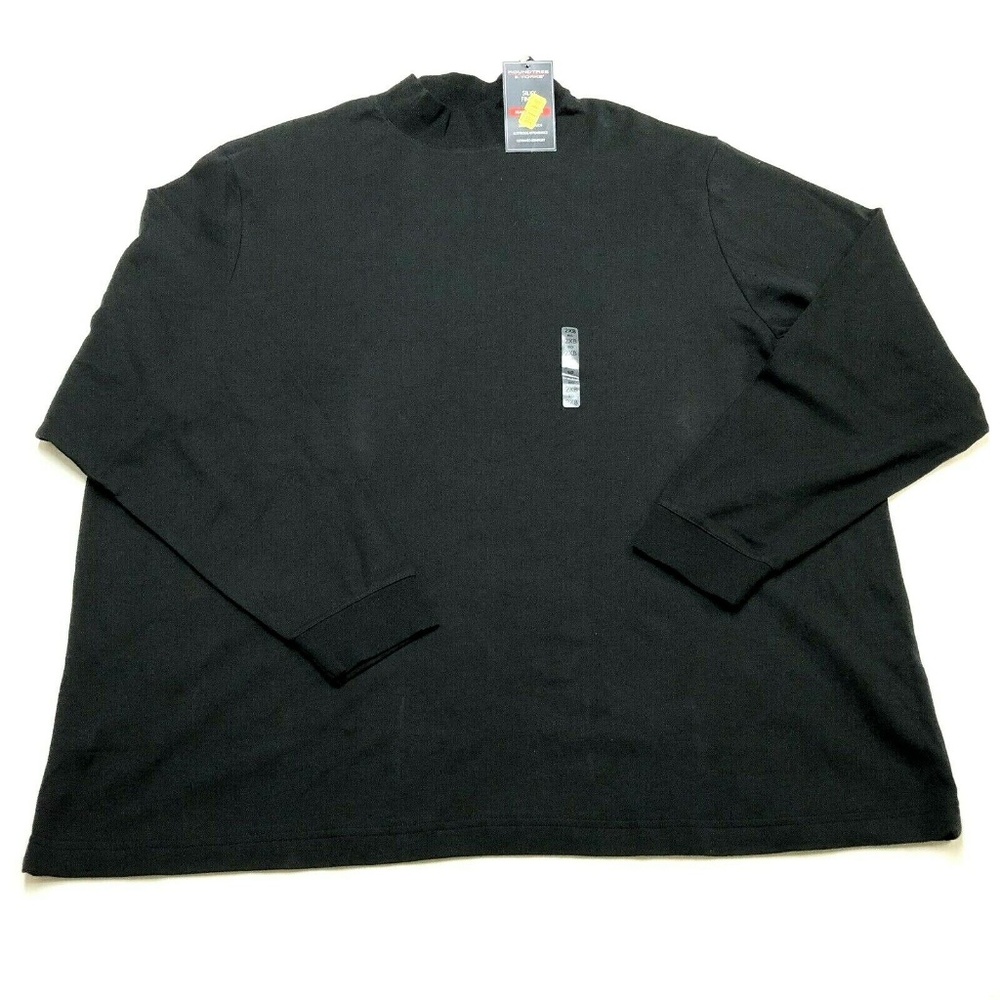 NEW Roundtree & Yorke Mens 2XL BIG L/S Mock Turtle